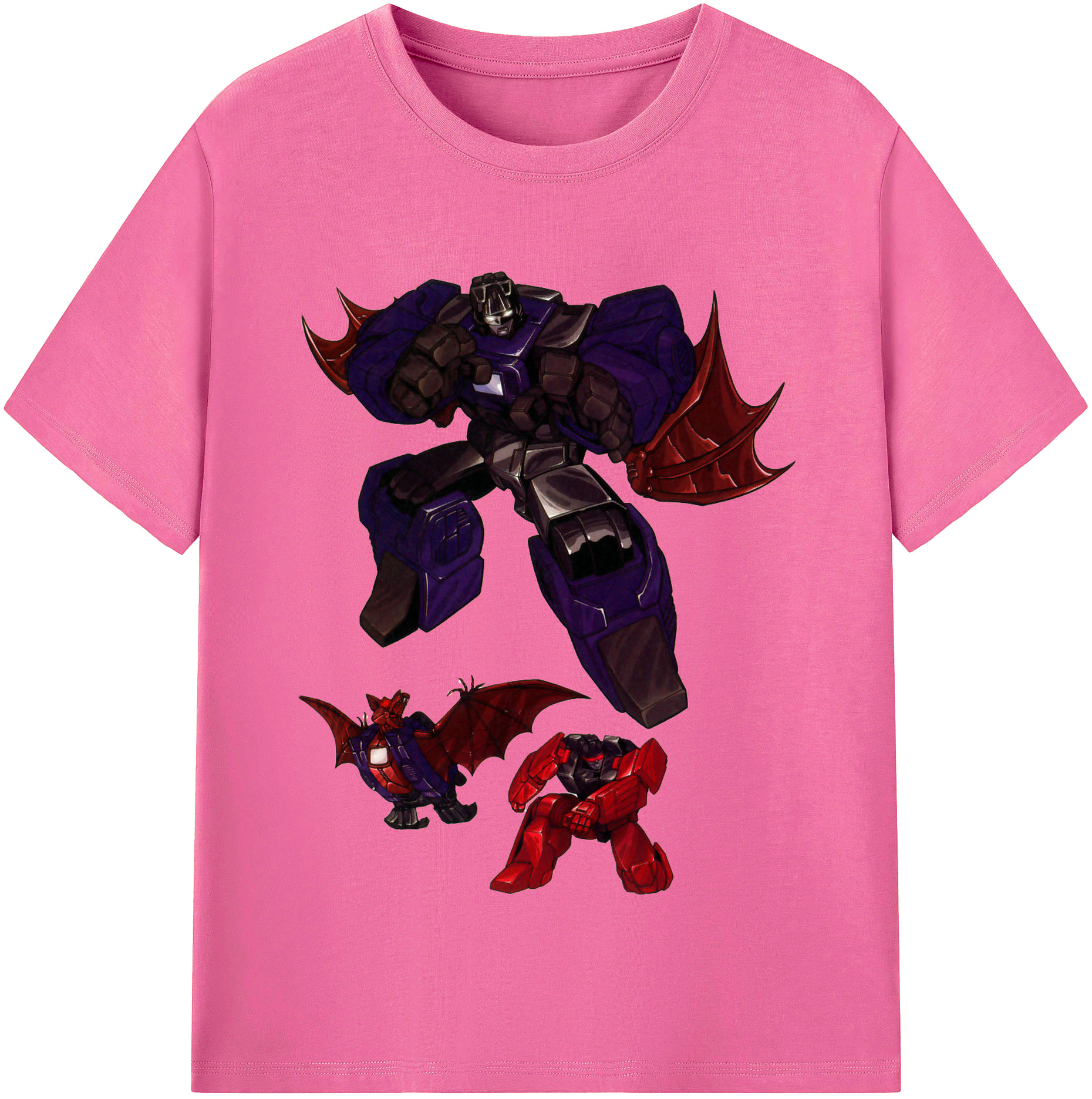 （画像用）  レディースカジュアルプリントTシャツ（綿100％）